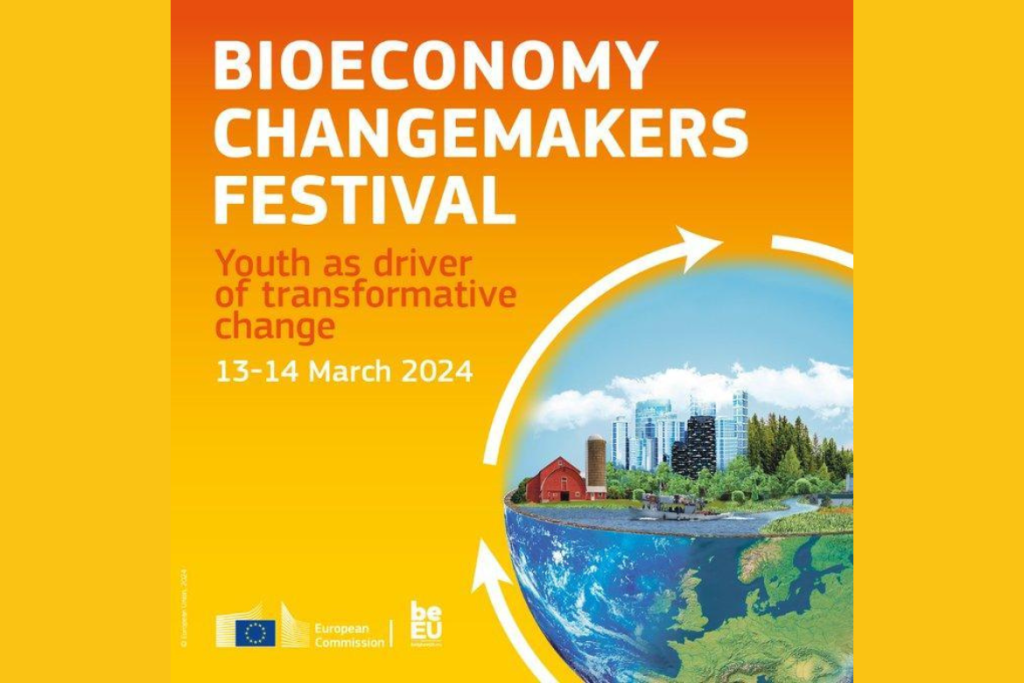 Image of the Bioeconomy Changemakers Festival (communication visual of the European Commission)