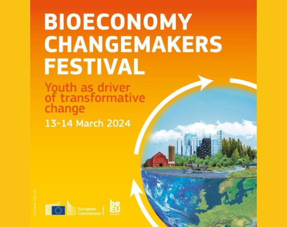 Image of the Bioeconomy Changemakers Festival (communication visual of the European Commission)