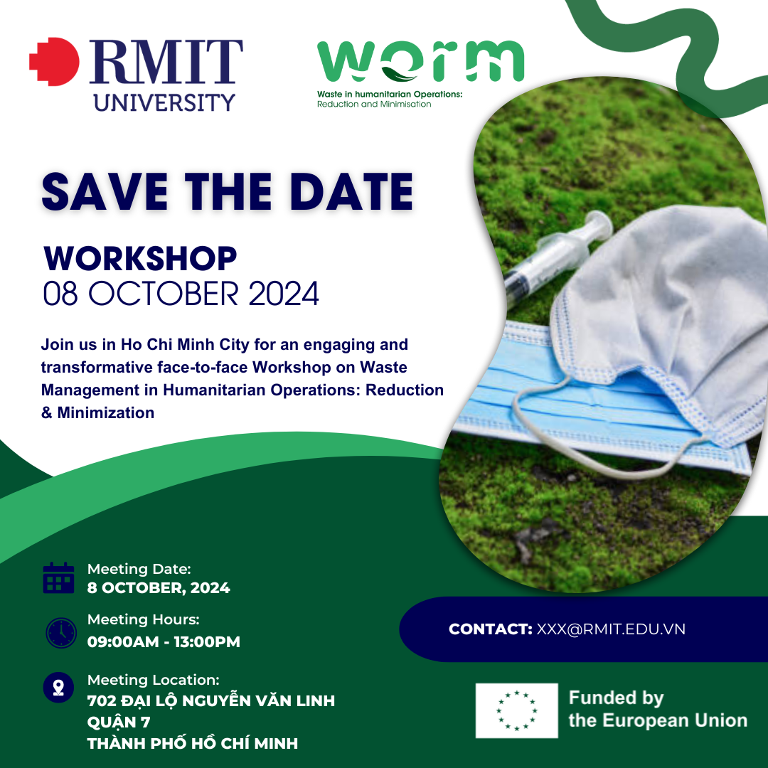 Workshop - Waste Management in Humanitarian Operations: Reduction and Minimization