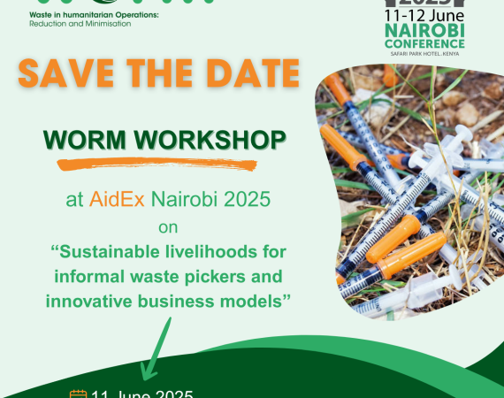 SAVE THE DATE for the WORM workshop at AidEx Nairobi