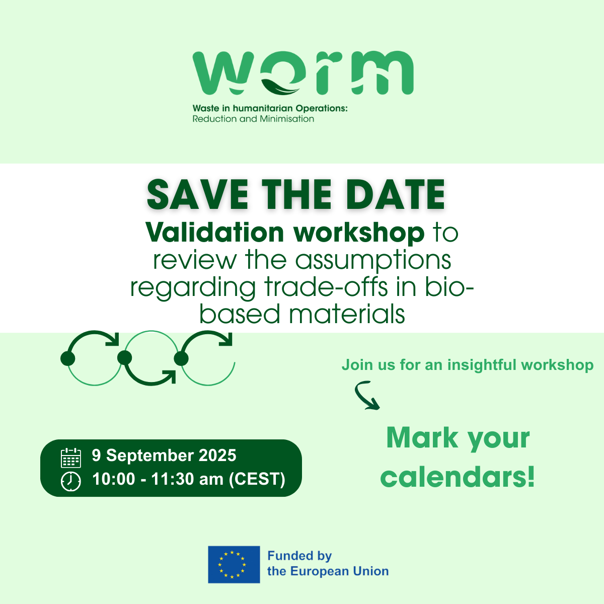 WORM Workshop on bio-based materials