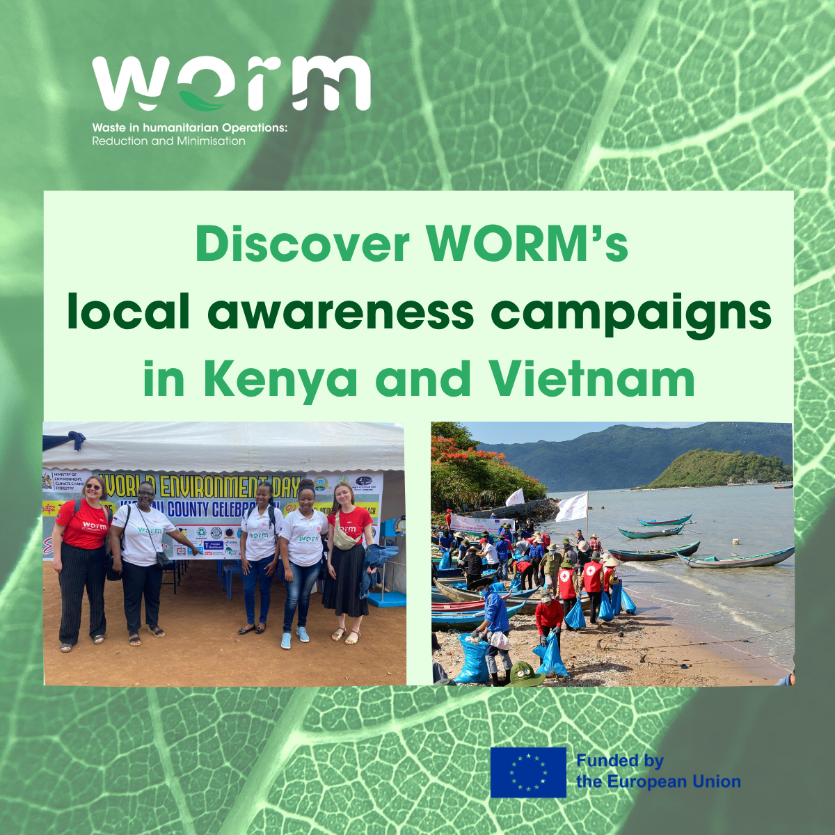 WORM Local awareness campaigns in Kenya and Vietnam