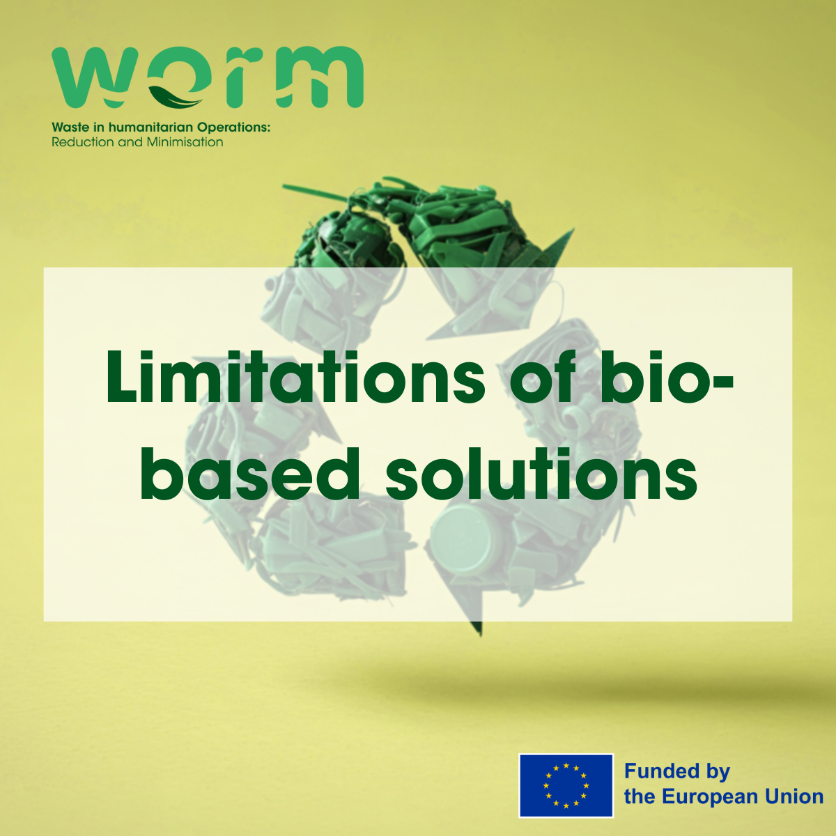 Limitations of bio-based solutions